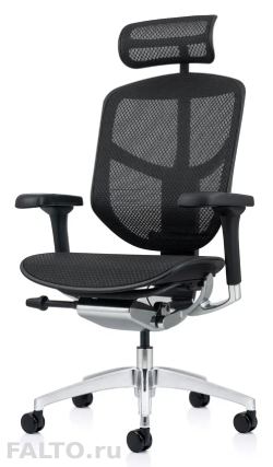 Черное компьютерное кресло Falto Enjoy Elite 2