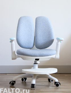 Голубое детское кресло Duo-Plus