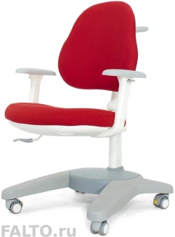Детское ортопедическое красное кресло Kids Point