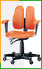 Компьютерное кресло с ортопедической системой Дуорест