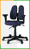 Компьютерное кресло с ортопедической системой Дуорест