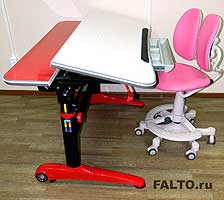 парта-трансформер и детское кресло duorest kids DR-218A