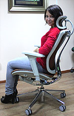 Эргономичное сетчатое кресло С-Star
