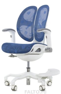 Голубое подростковое кресло Expert Orto