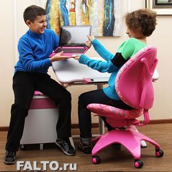 Детское кресло Falto-kids Sponge розовое в нашем шоуруме