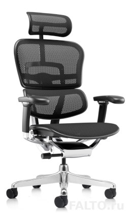 Черное кресло Falto Ergohuman 2 ST Elite