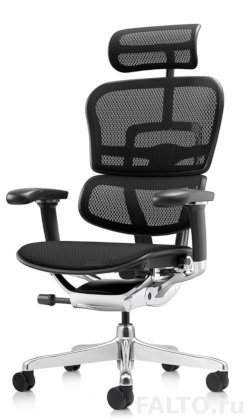 Черное кресло Falto Ergohuman 2 ST Elite