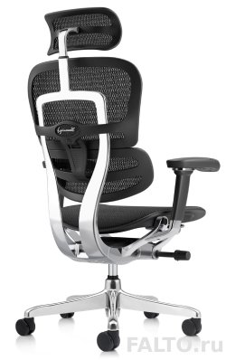Черное кресло Falto Ergohuman 2 SE Luxury