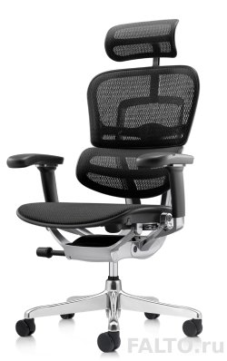 Черное кресло Falto Ergohuman 2 SE Luxury