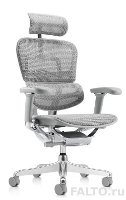 Серое кресло Falto Ergohuman 2 SE Luxury