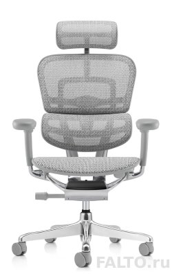 Серое кресло Falto Ergohuman 2 SE Luxury