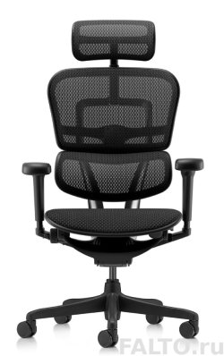 Черное кресло Falto Ergohuman 2 ST Ultra