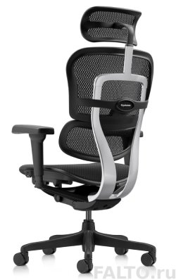 Черное кресло Falto Ergohuman 2 ST Ultra