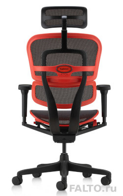 Черно-красное игровое кресло