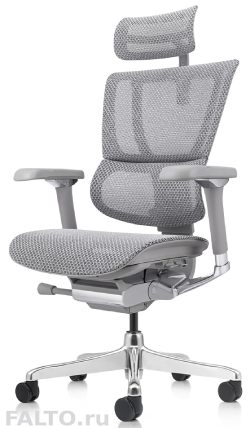 Серое инновационное кресло IOO 2 Pro Electro