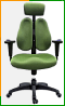 Ортопедическое кресло с двойной спинкой