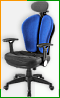 Ортопедическое кресло-трансформер DUO UP-DOWN (синее)
