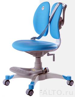 Ортопедическое кресло для школьника KIDS MAX A8 синее