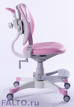 Детское кресло KIDS MAX A8 розовое