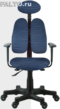 синее компьютерное кресло duorest DR-7900
