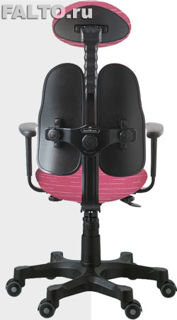 розовое компьютерное кресло duorest DR-7900