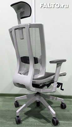 Офисное кресло DuoFlex Mesh в белом пластике