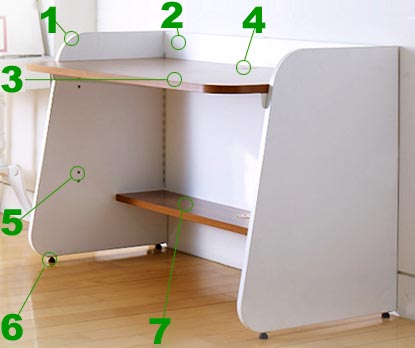 Компьютерный столик Duorest Smart Desk