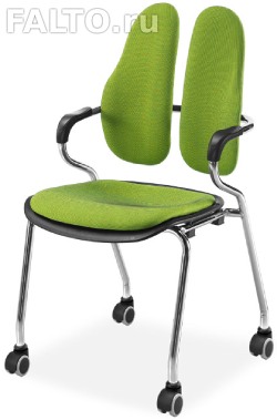 Зеленое компьютерное кресло DUO-STUDY 2