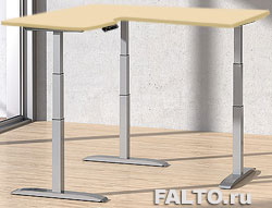 Двойной угловой стол с электроприводом ERGOTAB RК-EU