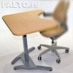 Эргономичный стол и компьютерное кресло для детей Duokids Rabbit Sponge