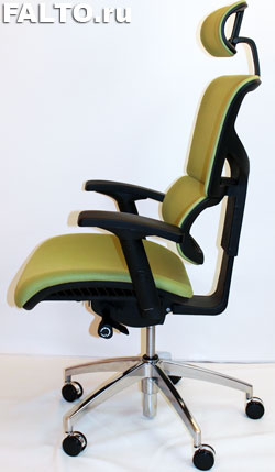 Эргономичное сетчатое кресло Sail Art зелёное