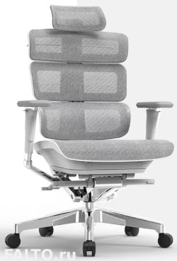 Серое офисное кресло Evolution 2MAX