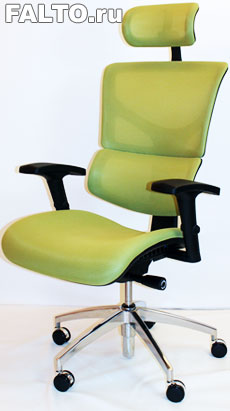 Эргономичное сетчатое кресло Sail Art зелёное