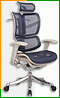 Анатомическое кресло Expert Fly (серое) со скидкой