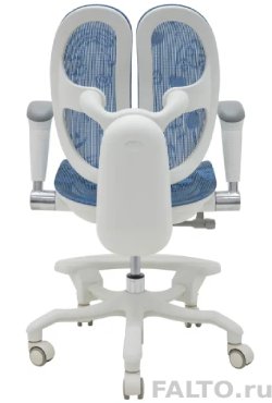 Синее детское кресло Expert Orto