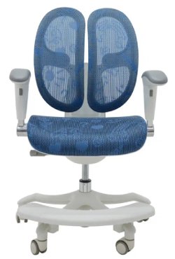 Синее сетчатое детское кресло Expert Orto