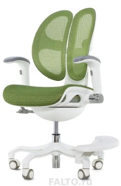 Зелёное подростковое кресло Expert Orto