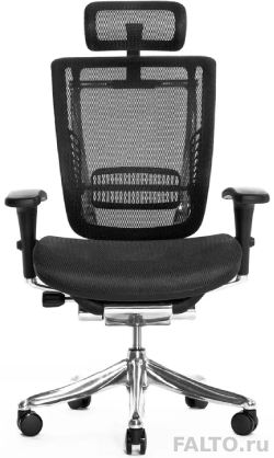 Черное офисное кресло Expert Spring