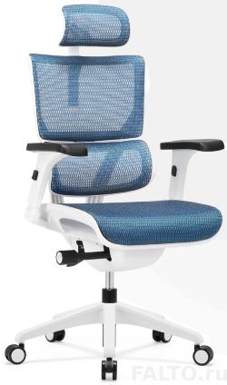 Голубое сетчатое кресло Expert Vision