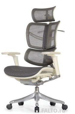 Светлое сетчатое сетчатое кресло Falto Fly 2