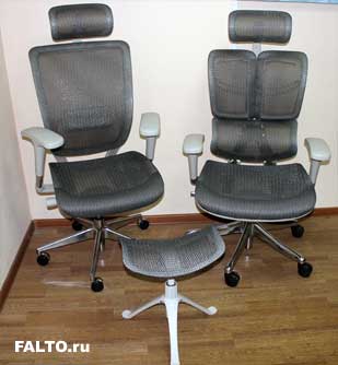 Подставка для ног комбинируется с креслами Expert