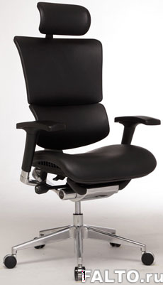 Кожаное компьютерное кресло Expert Sail leather