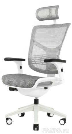 Белое сетчатое кресло Expert Vista