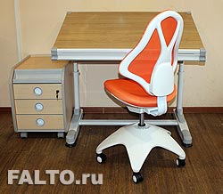 Ergo-Desk и детское кресло Falto-kids Mesh