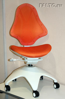 детское кресло Falto-kids Mesh  оранжевое