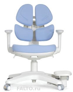 Голубое детское кресло Falto Falto Kids G9 Duo-Plus