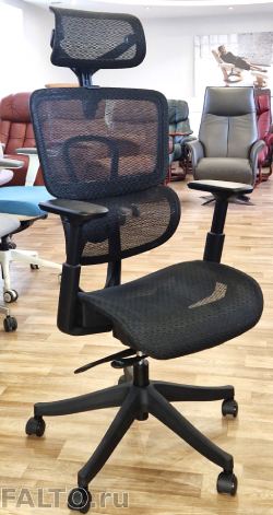 Эргономичное кресло Falto 1233, цвет черный