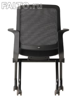 Мобильное кресло в черном каркасе