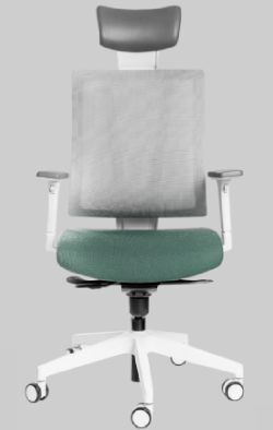 Эргономичное кресло Falto G1 в зеленой обивке