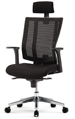 Эргономичное кресло Falto-Promax в белом пластике